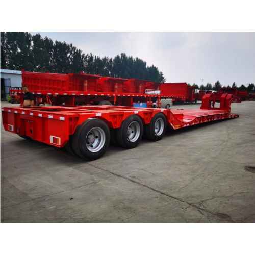 low bed trailer 3 Axle Detachable Gooseneck Trailer Supplier